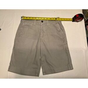American Eagle Ne(x)t Level Flex Mens Gray Chino Shorts Size 26 Classic Fit